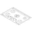 Ge Cooktop Main Top (stainless) for GE CGP70362N1S1 - Part WB62X33187