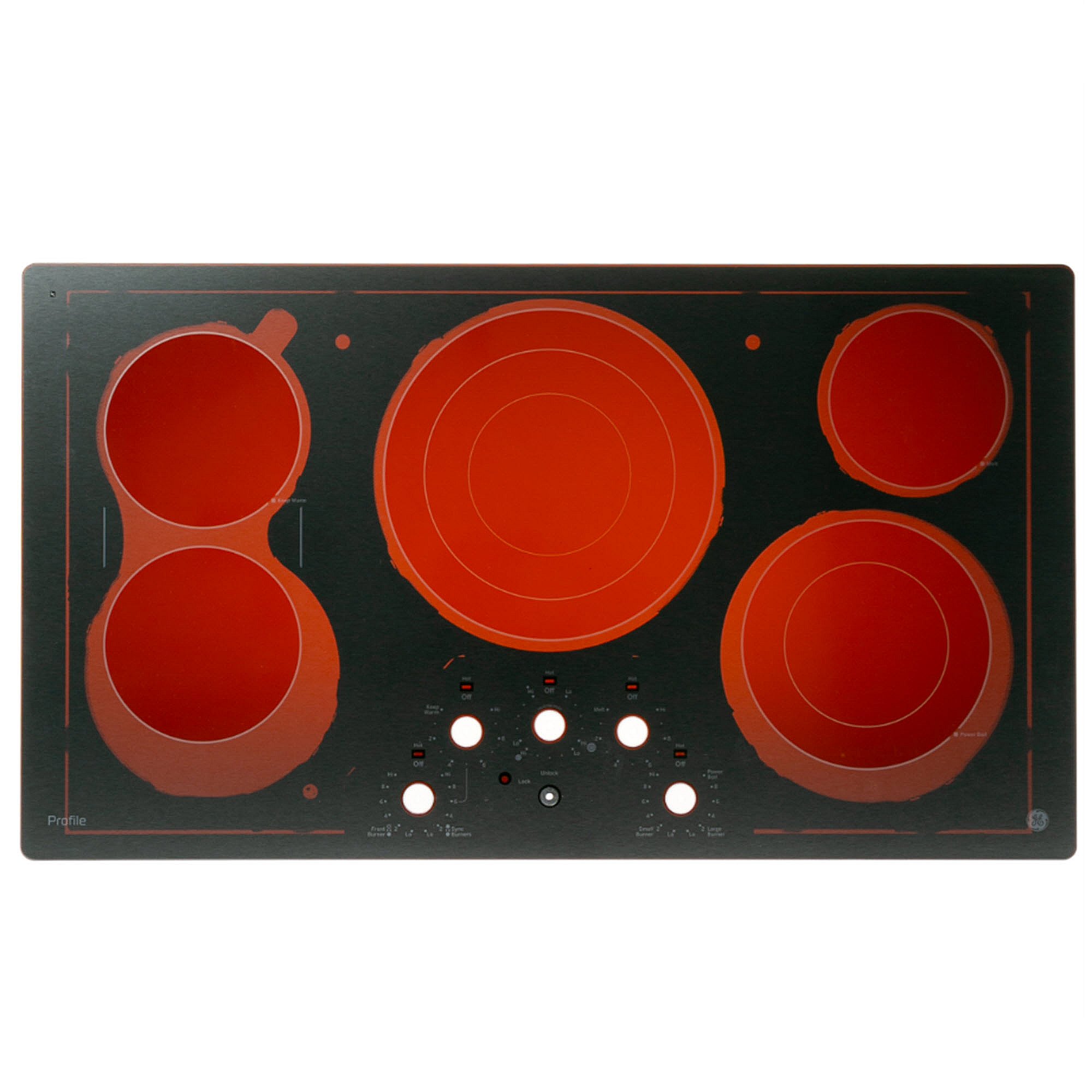 Part #wb62X33689, Ge Black Stainless Maintop Glass & Frameasm