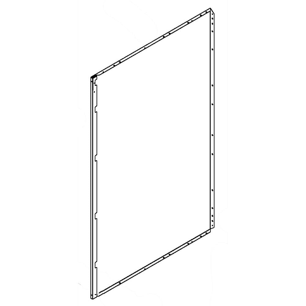 Part #wb63K10080, Range Panel / 38.00 x 23.70 x 3.50