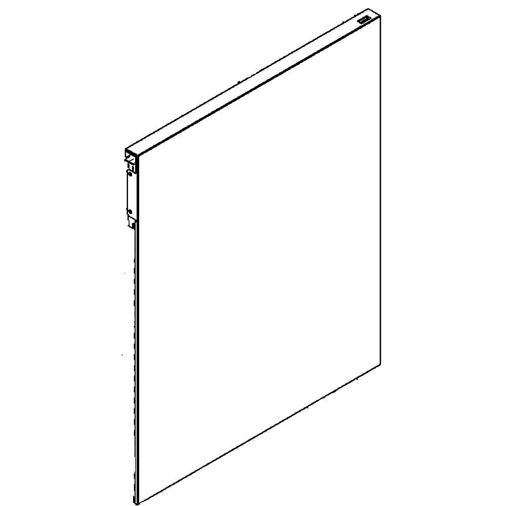 GE Part #wb63K10168, Panel Side R | 34.50 x 29.30 x 4.80