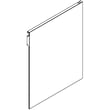Panel Side R for GE ZDP366NP2SS - Part WB63K10197