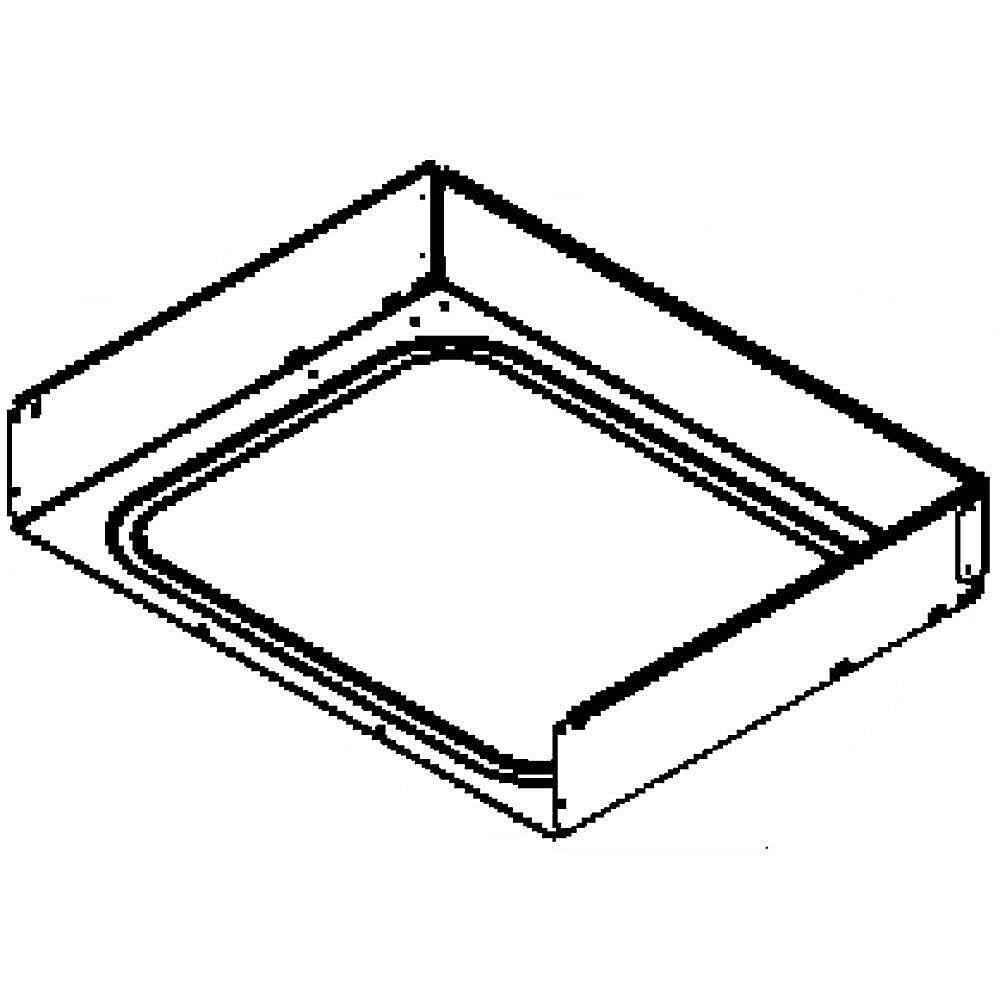 Part #wb63X20839, Drawer Body / 26.10 x 20.50 x 6.30