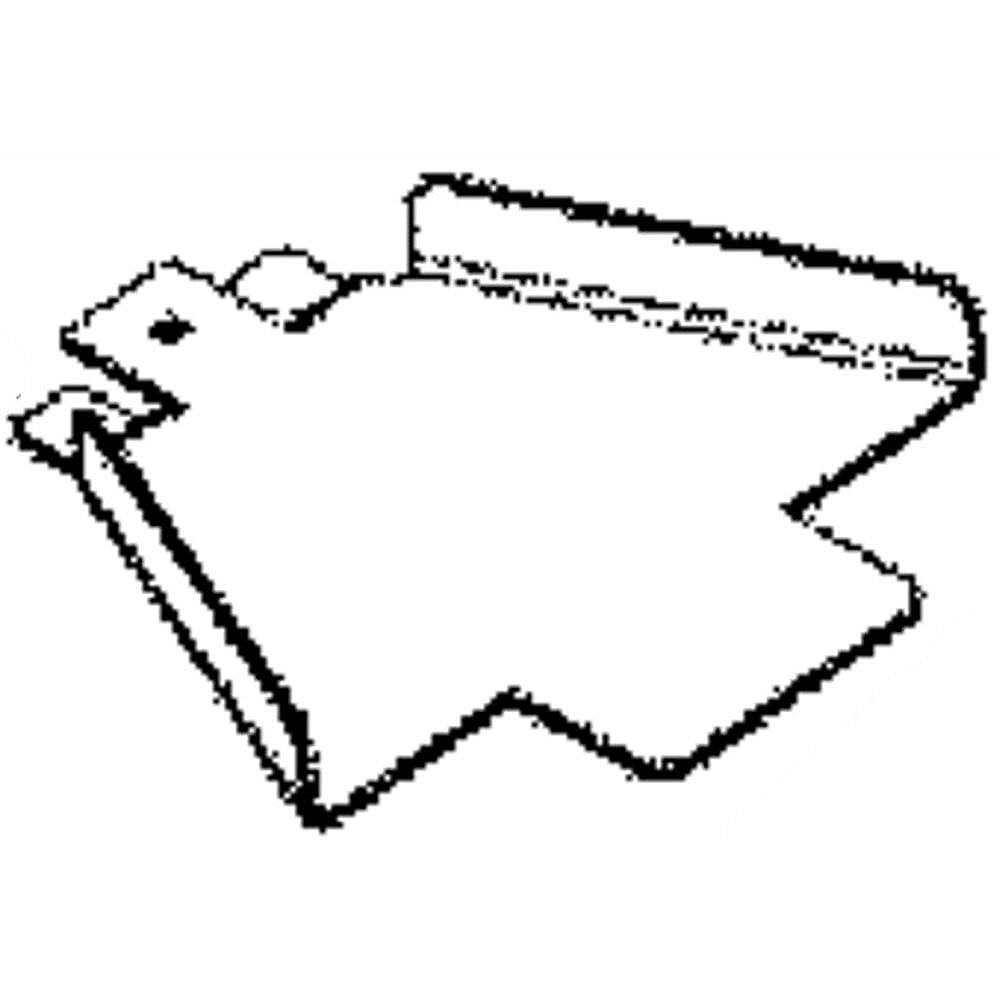 GE Part #wb63X25414, Bake Deflect | 8.00 x 7.50 x 0.50