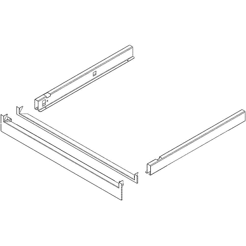GE Part #wb63X25766, Pedestal Assembly | 30.50 x 6.40 x 2.10