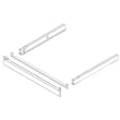 Wall Oven Pedestal for GE PTD7000SN2SS - Part WB63X33040