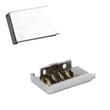 Range Oven Door End Cap for GE LGB600GET2BC - Part WB7K79