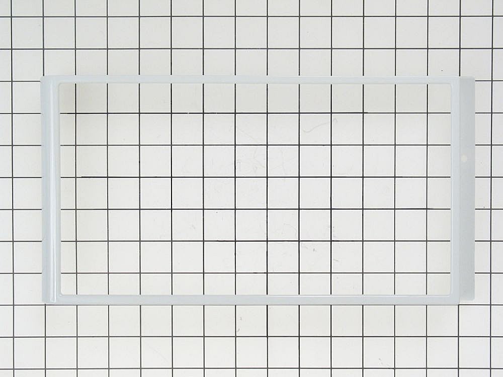 GE Part #wb7X2080, Microwave Control Panel Frame (White) | 14.00 x 8.30 x 3.70