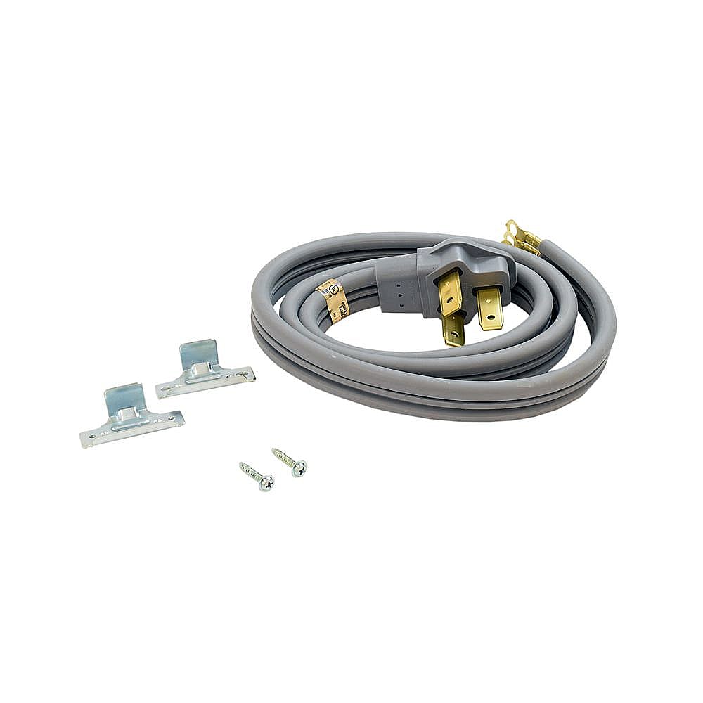 Range 3Prong Power Cord, 4ft WX09X10010 parts Sears PartsDirect