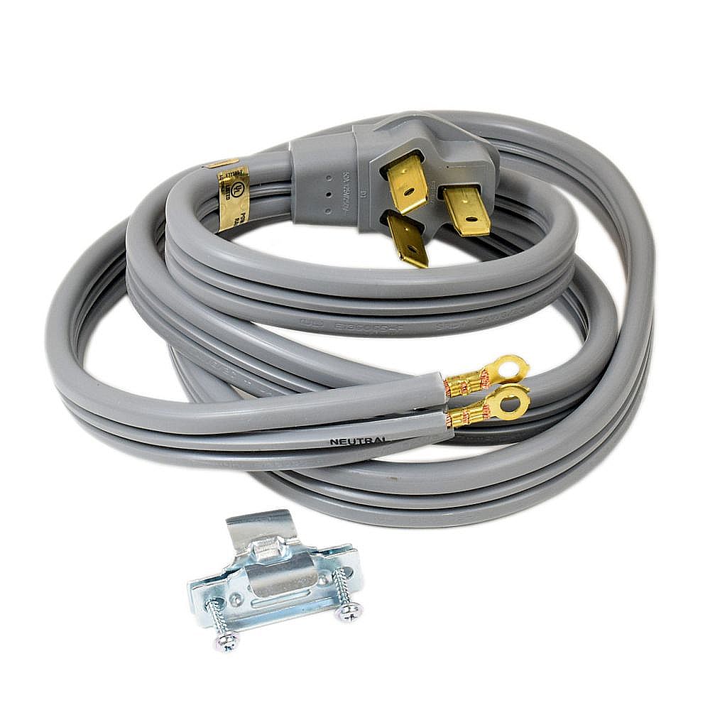 Part #wx09X10012, Range 3-Prong Power Cord, 6-Ft / 13.00 x 8.80 x 1.90
