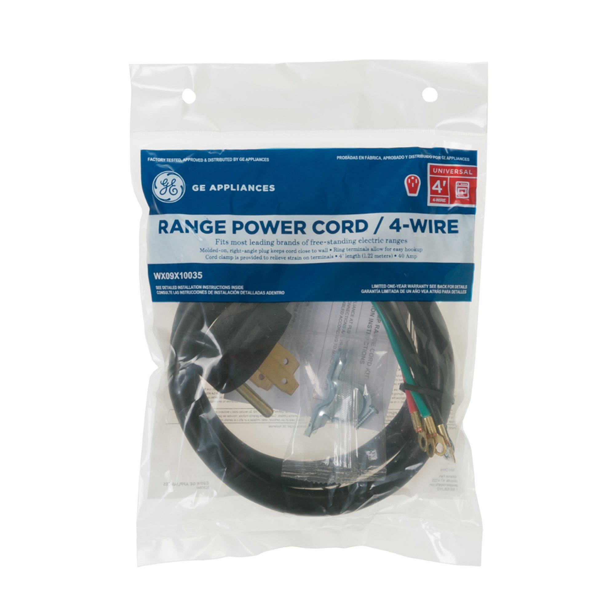 Range Power Cord WX09X10035