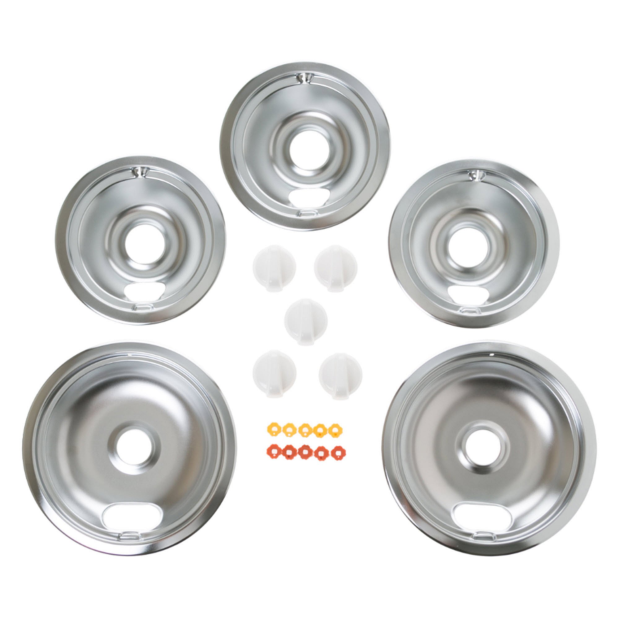 Part #wx11X10002, White Knobs