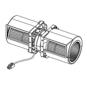 Microwave Vent Fan Motor Assembly (replaces De31-00028c) DE31-00028W