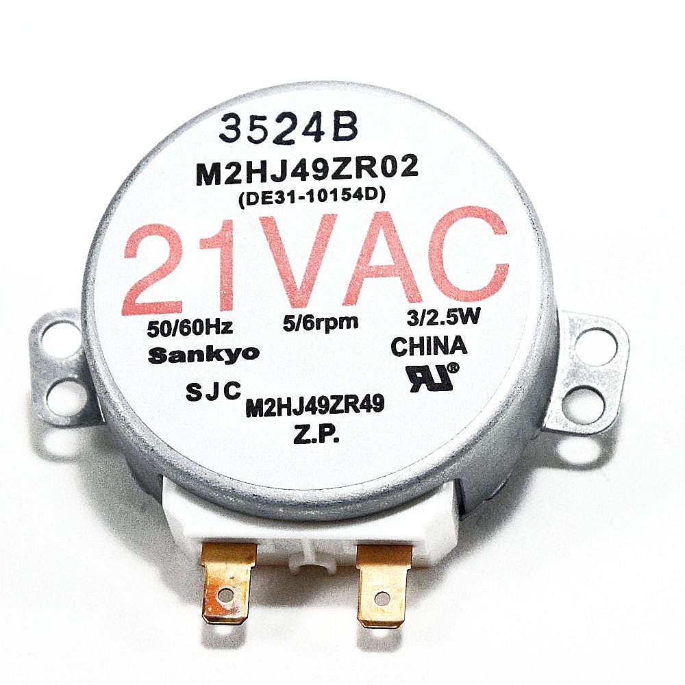 Part #de31-10154D, Microwave Turntable Motor / 1.90 x 1.70 x 1.70