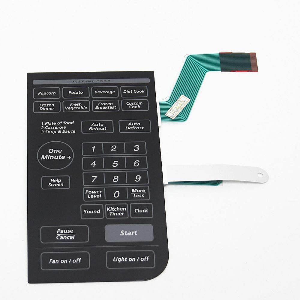 Photo of Microwave Keypad from Repair Parts Direct