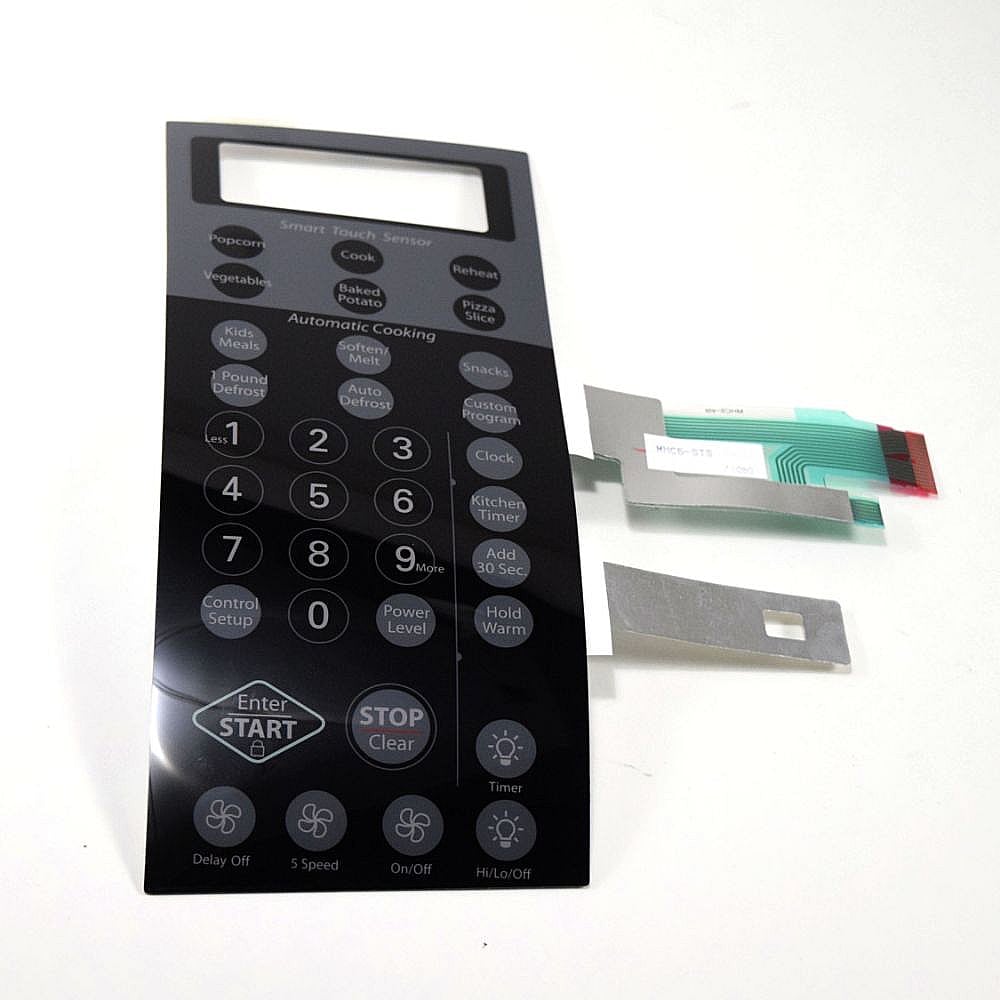 Part #de34-00233Y, Microwave Keypad | 9.50 x 8.00 x 0.20