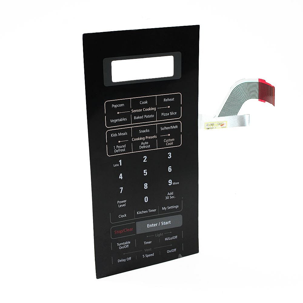 Part #de34-00330C, Microwave Keypad / 1.57 x 7.87 x 11.81