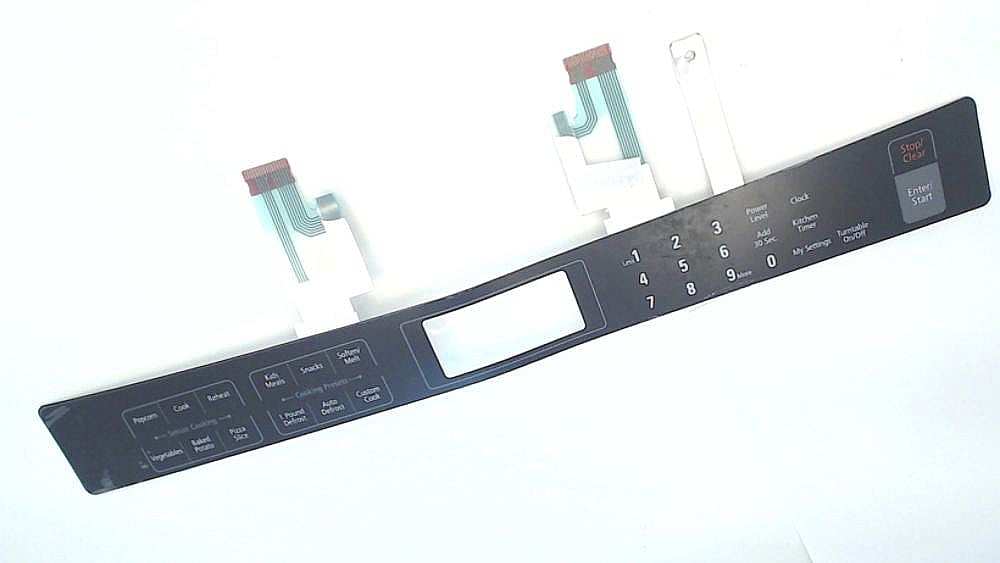Part #de34-00333A, Microwave Keypad / 18.46 x 5.20 x 0.08