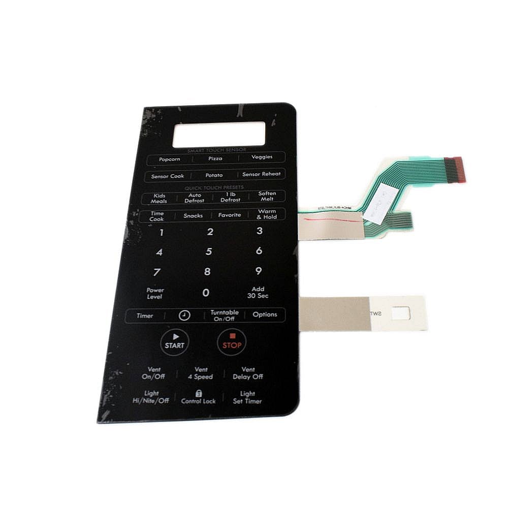 Part #de34-00376A, Microwave Keypad / 3.27 x 7.87 x 0.08
