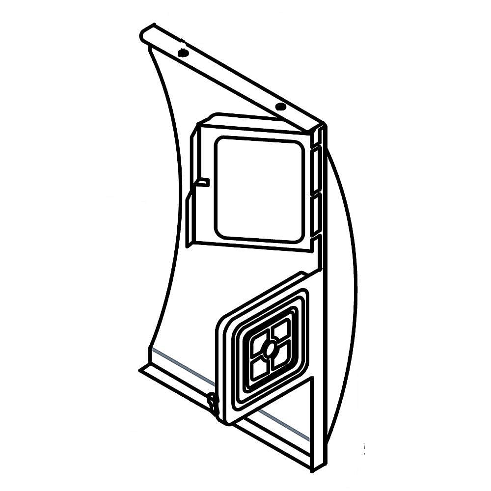 Kenmore Part #de61-00411B, Bracket | 0.11 x 0.11 x 0.11