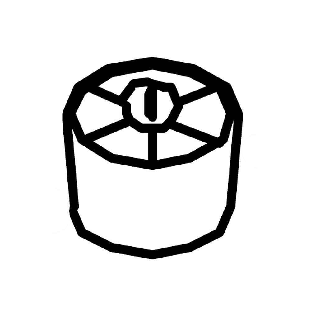 Part #de61-40065A, Foot / 0.60 x 0.60 x 0.60