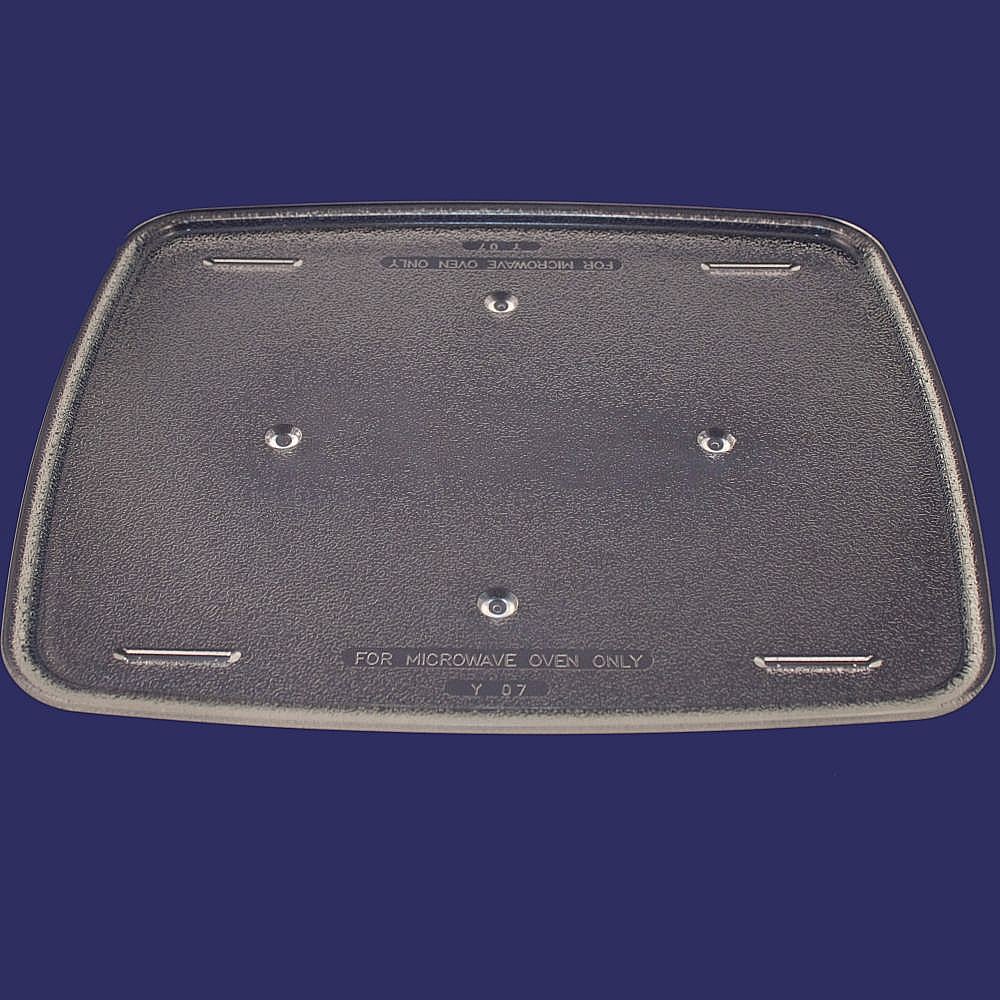 Part #de63-00383A, Microwave Glass Cooking Tray / 7.00 x 4.00 x 1.00