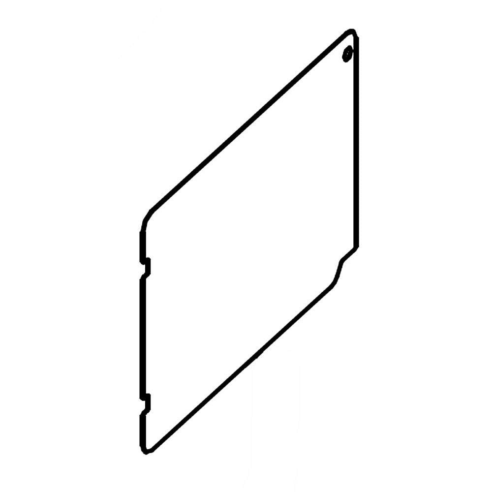 Part #de63-00845A, Microwave Waveguide Cover / 5.75 x 4.33 x 0.20