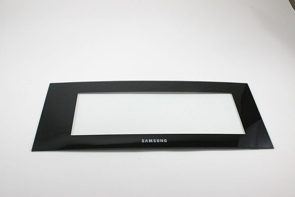 Photo of Microwave Door Outer Glass (Black) from Repair Parts Direct