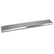 Microwave Door Outer Panel Trim, Upper for Kenmore 40180083700 - Part DE64-01854A