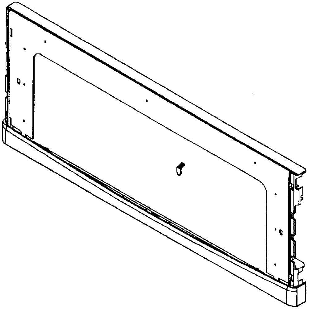 Part #de64-02163A, Microwave Door Inner Panel