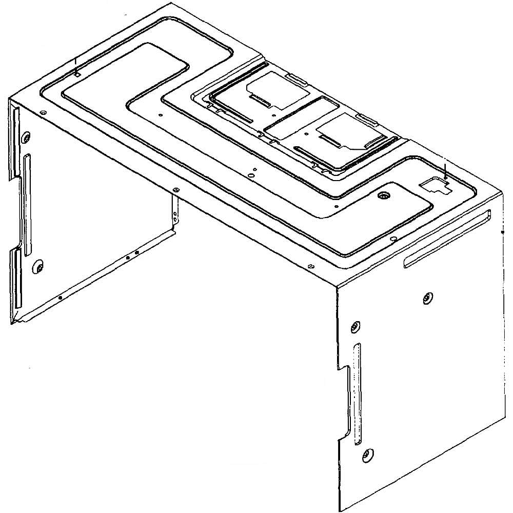 Part #de64-02168F, Kenmore Elite Outer Panel