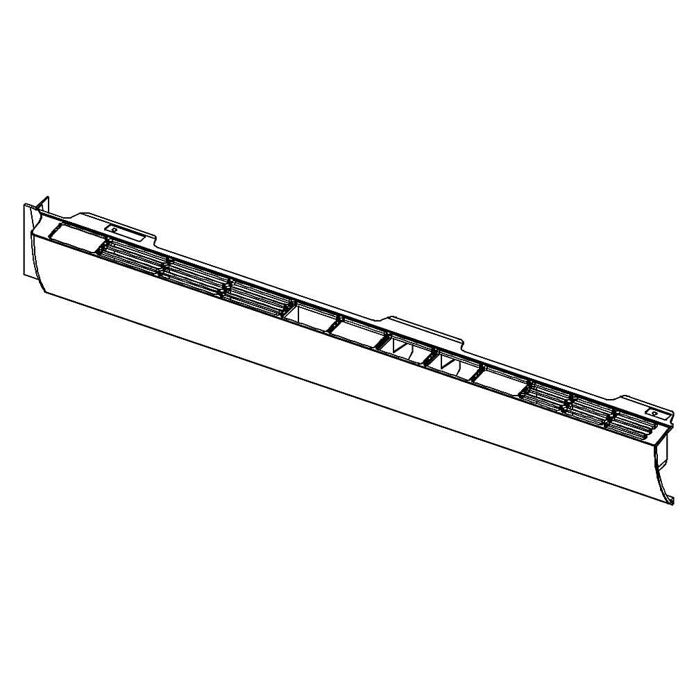 Part #de64-02368B, Microwave Vent Grille / 3.15 x 24.02 x 2.48