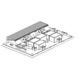 Range Electronic Control Board Assembly for Samsung NE58R9560WG/AA-00 - Part DE92-03672A