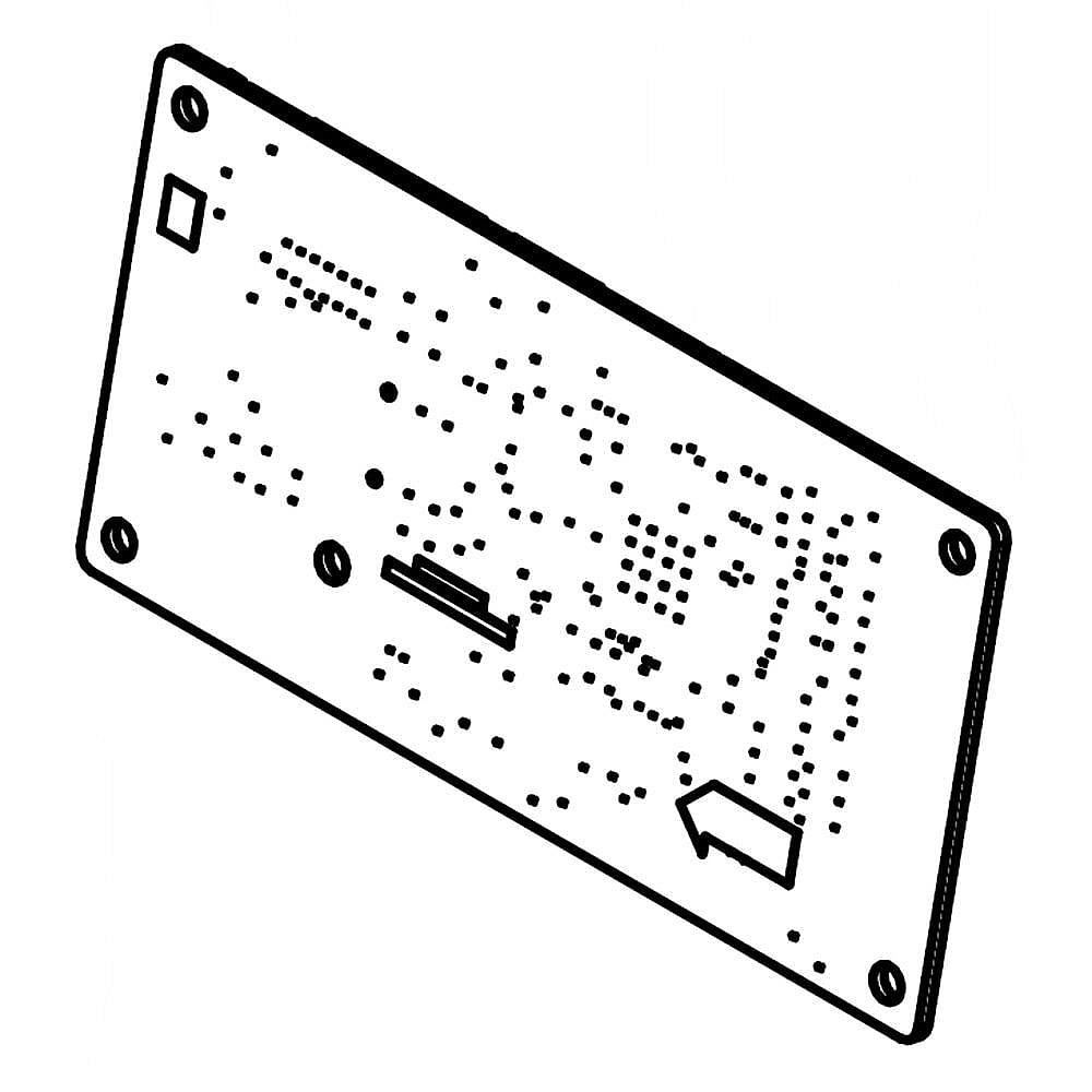 Part #de92-03959E, Range User Interface Control Board / 5.91 x 5.91 x 1.18