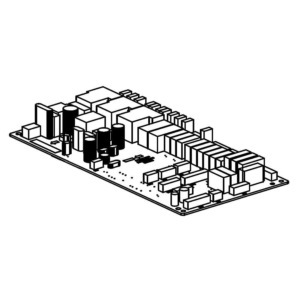 Part #de92-03960E, Wall Oven Control Board / 8.66 x 8.66 x 1.18