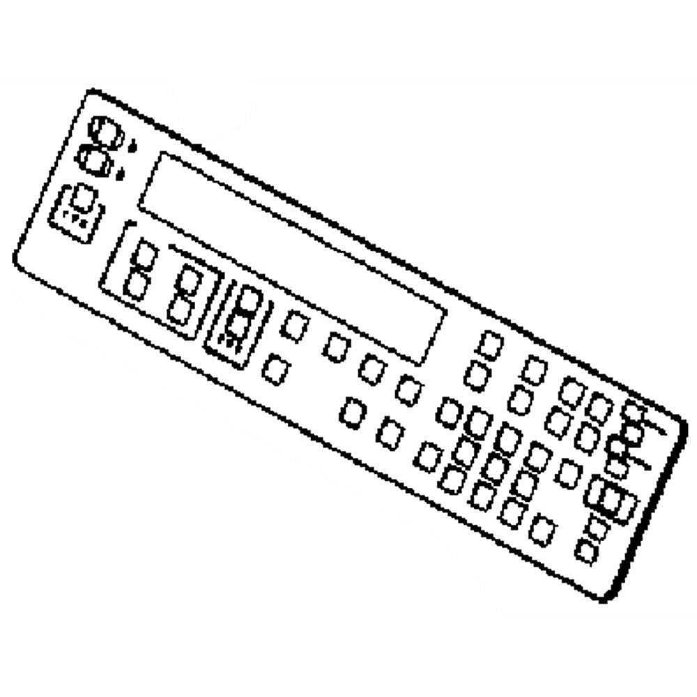 Part #de92-03966A, Range User Interface Control Board / 18.03 x 4.25 x 3.23