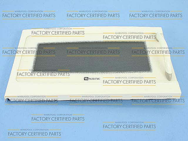 Photo of Microwave Door Assembly (Bisque) from Repair Parts Direct