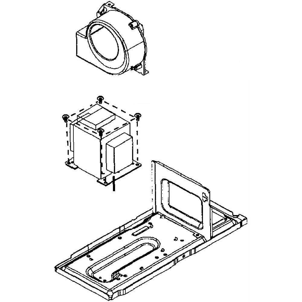 Part #de94-02062A, Base Plate