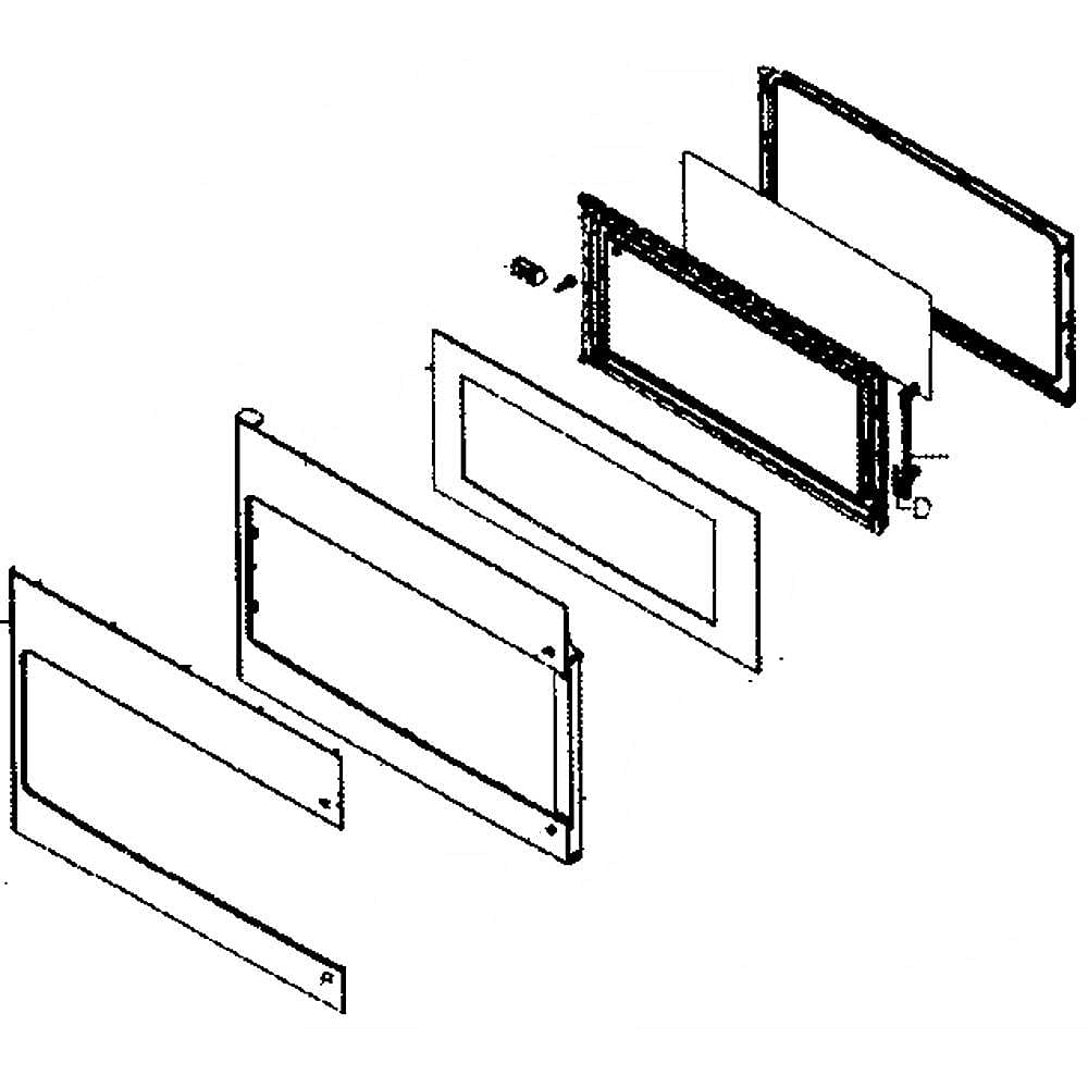 Part #de94-02304A, Door