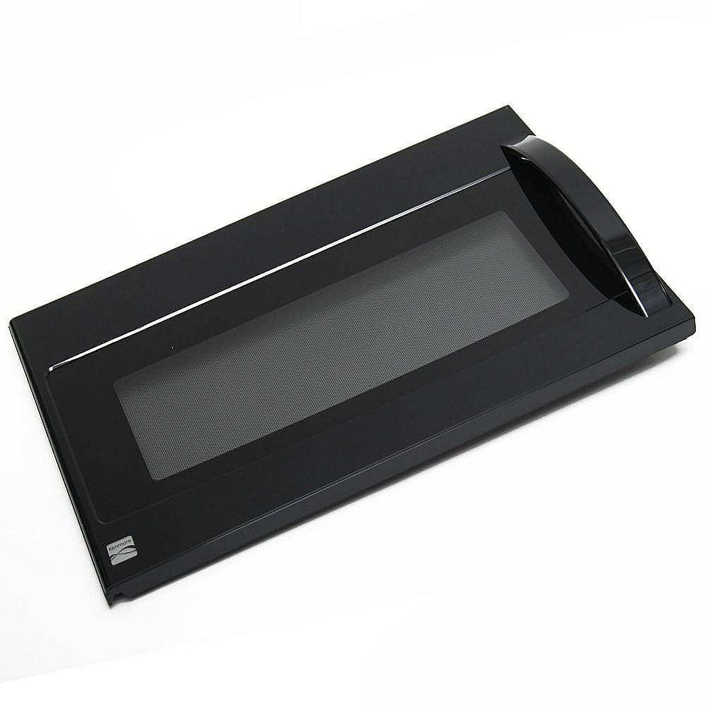Photo of Microwave Door Assembly (Black) from Repair Parts Direct