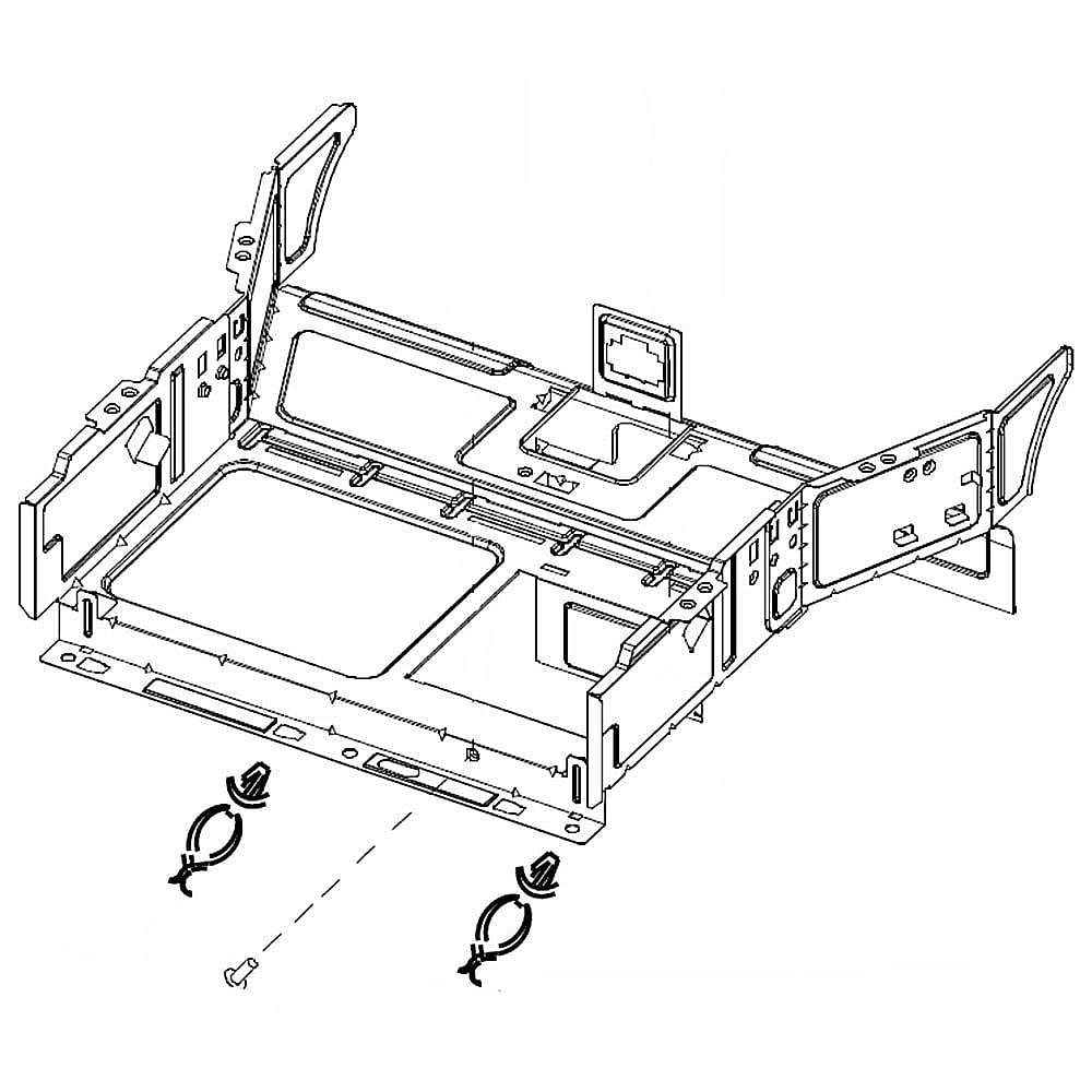 Part #de94-02373C, Upper Duct