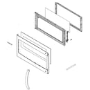Microwave Door Assembly (replaces De94-02416w) DE94-02416Z