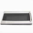 Microwave Door Assembly for Samsung MC17F808KDT/AA-01 - Part DE94-02521J