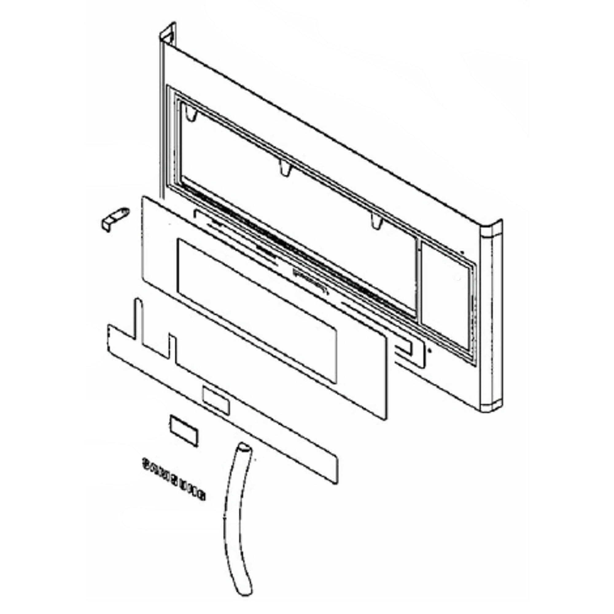 Part #de94-03238K, Samsung Door A