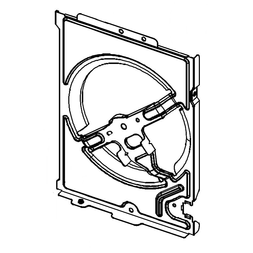 Part #de94-03304A, Motor Cover / 6.69 x 10.47 x 1.73