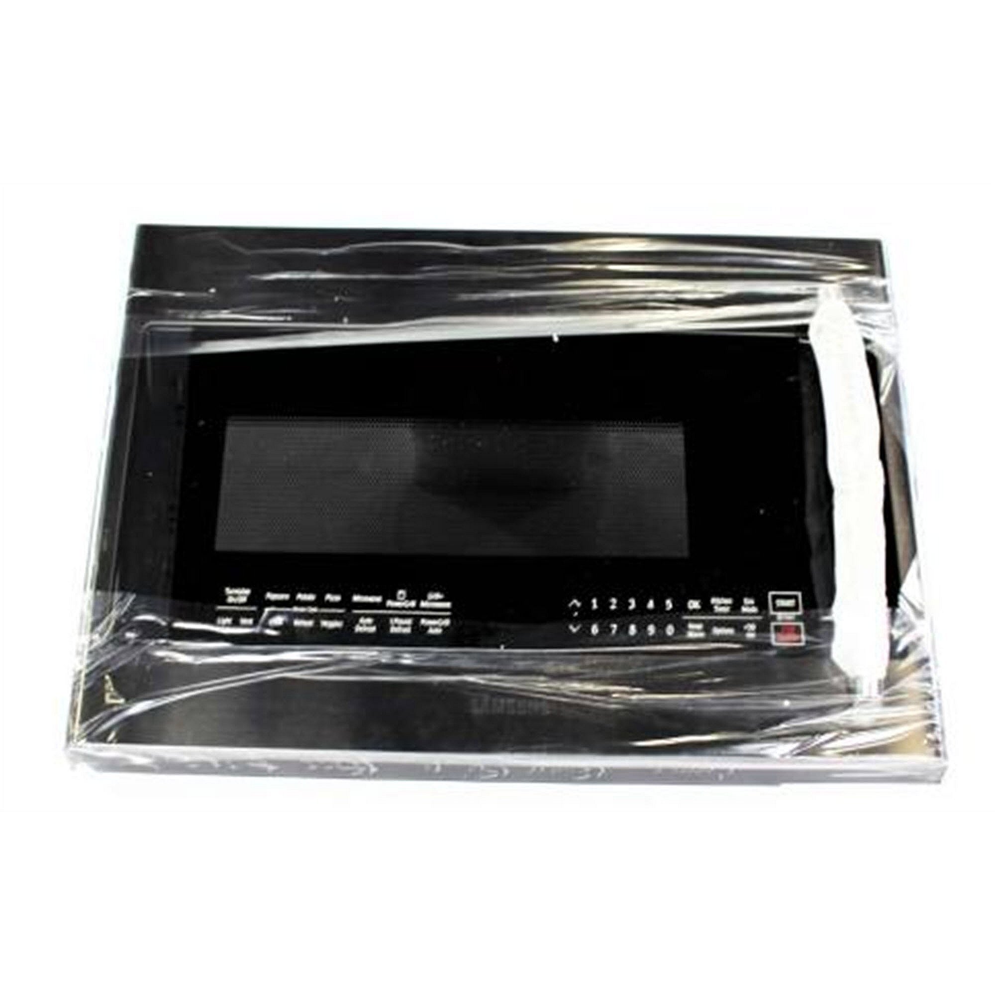 Part #de94-03611D, Microwave Door Assembly | 6.46 x 18.66 x 33.23