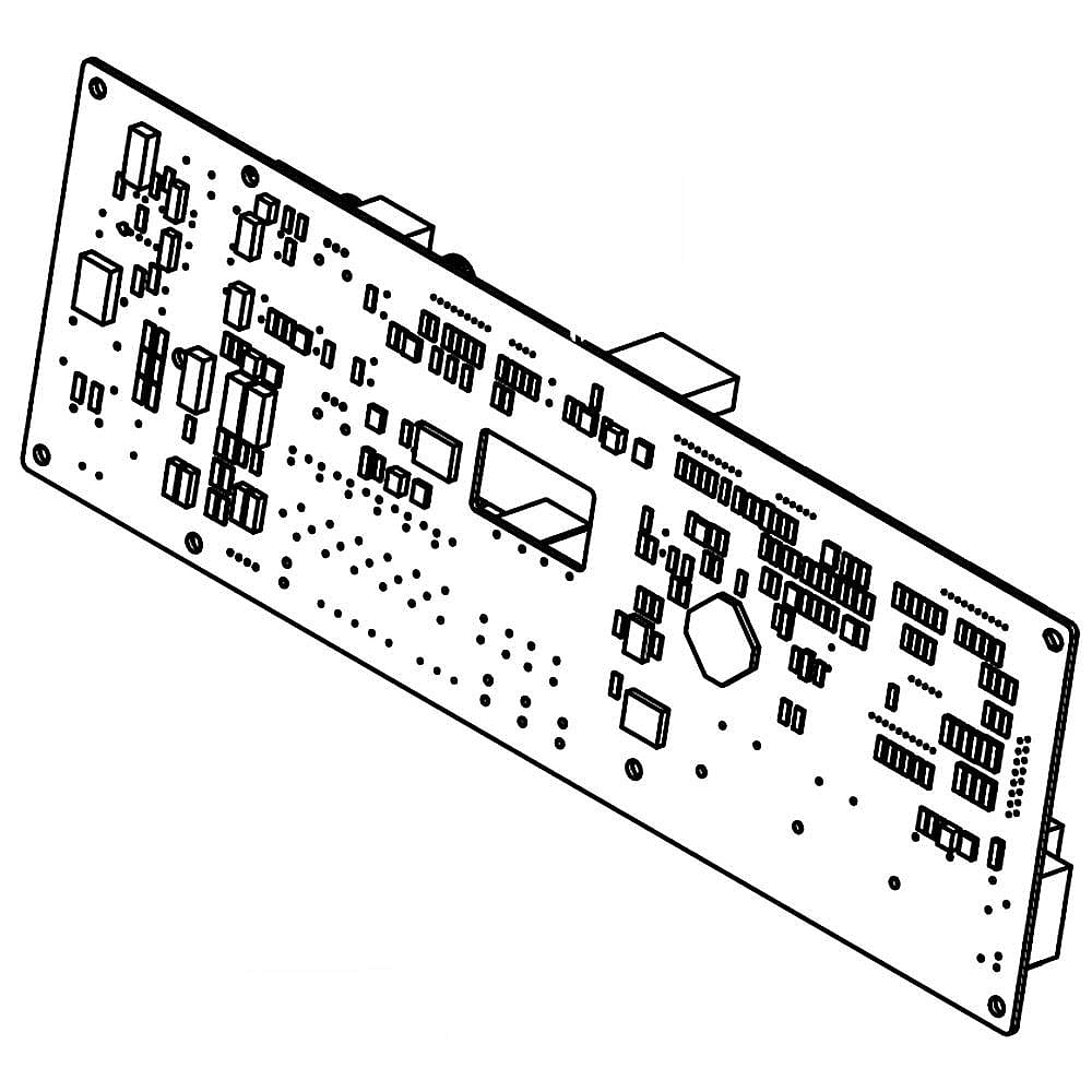 Part #de94-03926B, Samsung Range Oven Control Board / 14.57 x 3.94 x 3.15