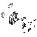 Microwave Door Latch Housing and Interlock Switch Assembly