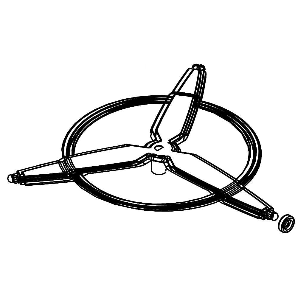 Microwave Turntable Tray Support