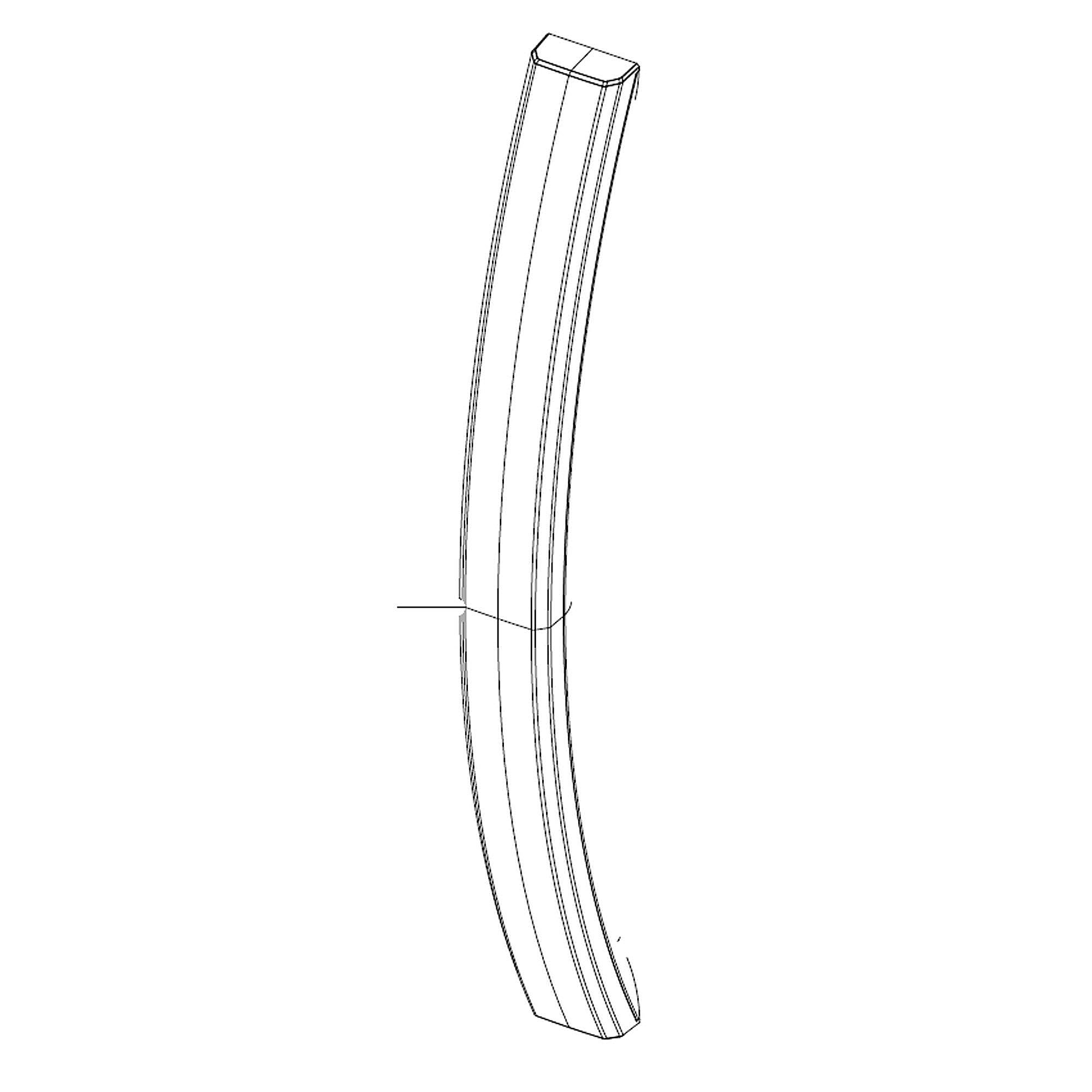 Samsung Part #de94-04309B, Microwave Door Handle