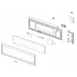 Samsung Assy Door A for Samsung ME11A7510DS/AA-00 - Part DE94-05063C